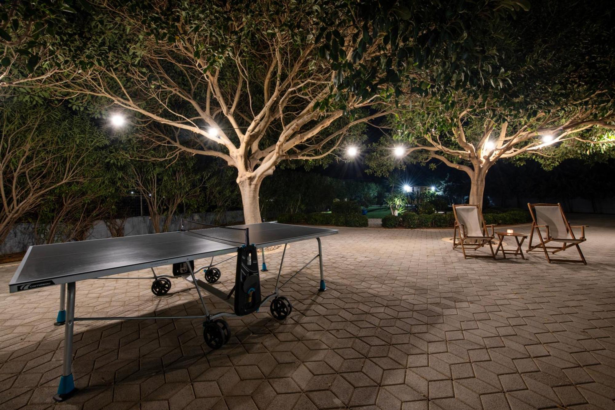 Four Seasons Private Villa - Seaview - Big Heated Pool - Gym - Sport Activities Гуве Экстерьер фото